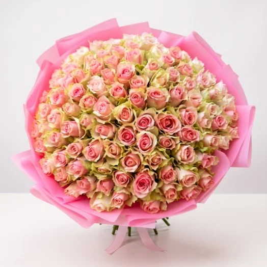 Букет «Розовый фламинго»